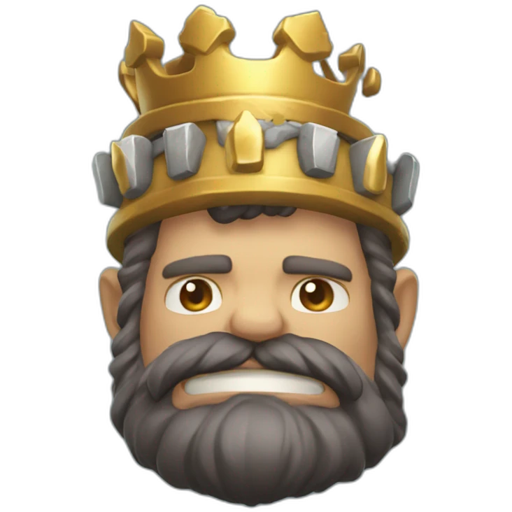 King clash royal laught emoji