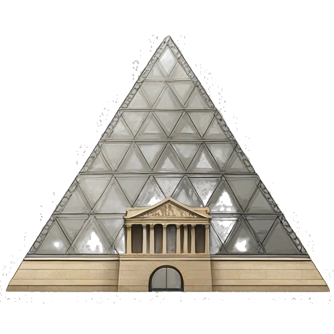 Pyramide du Louvre emoji