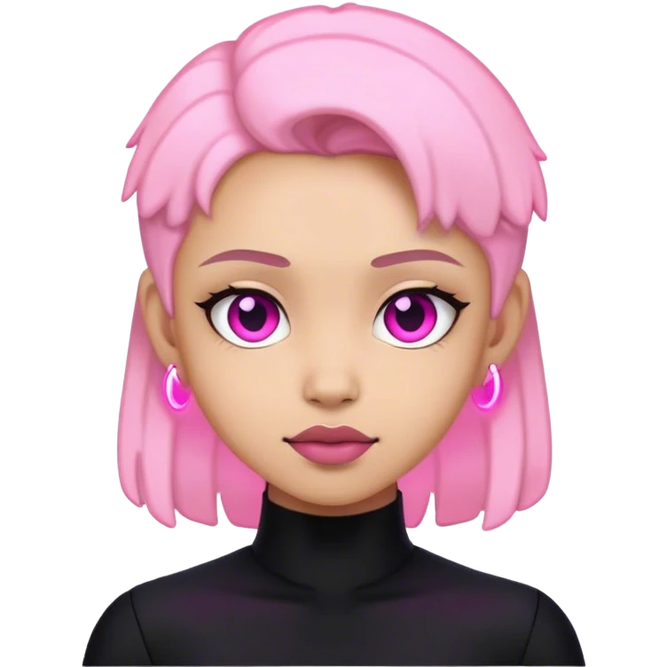 Neo, Keanu Reeves matrix pink emoji
