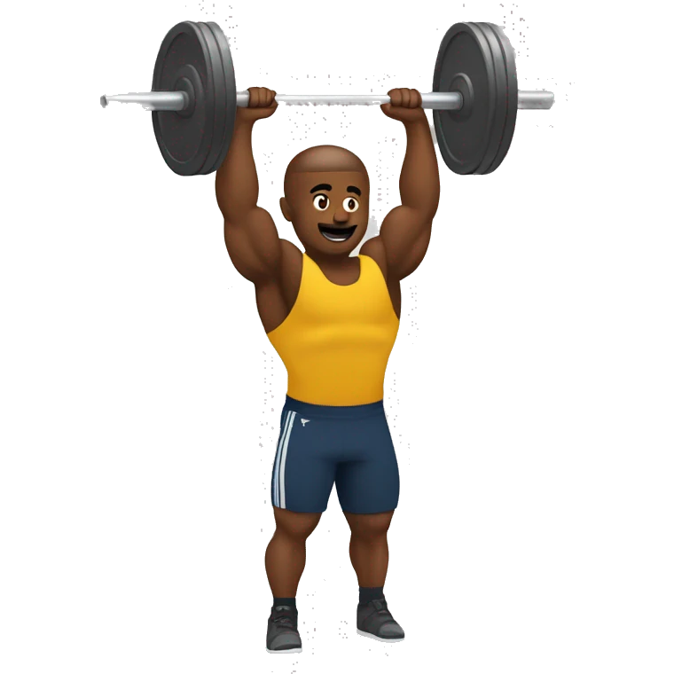 CrossFit athlete doing ring muscle up emoji