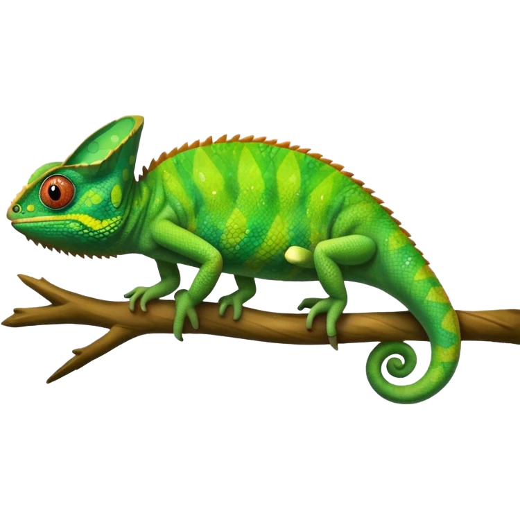 Caméléon solo  emoji