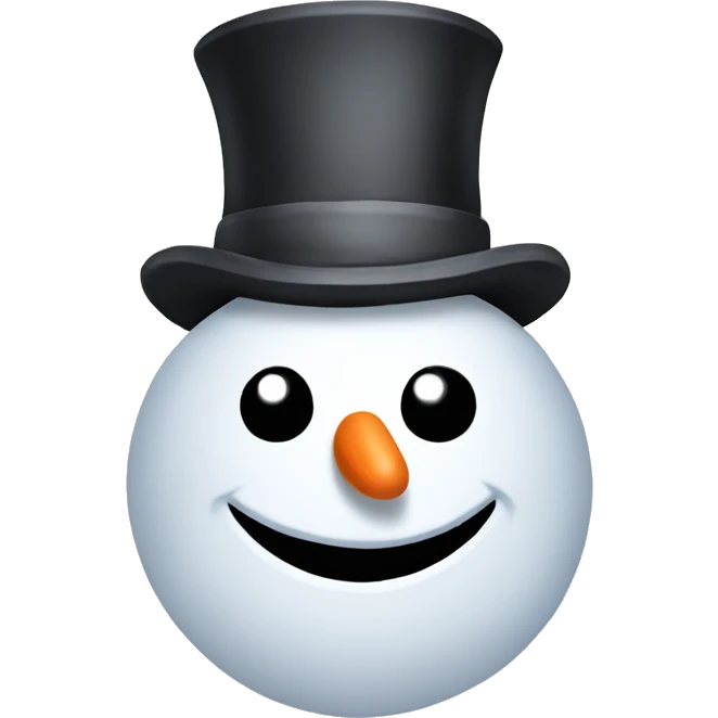 Snowman emoji