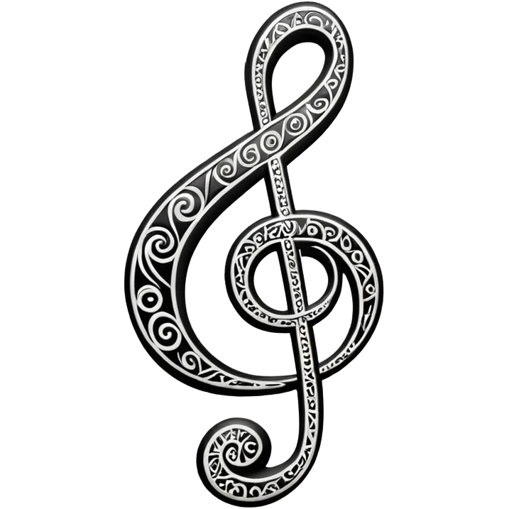music note tribalism  emoji