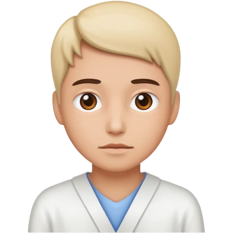 Waiting patiently emoji