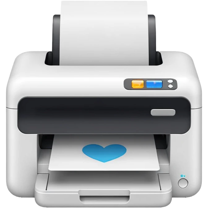 CUTE PRINTER emoji
