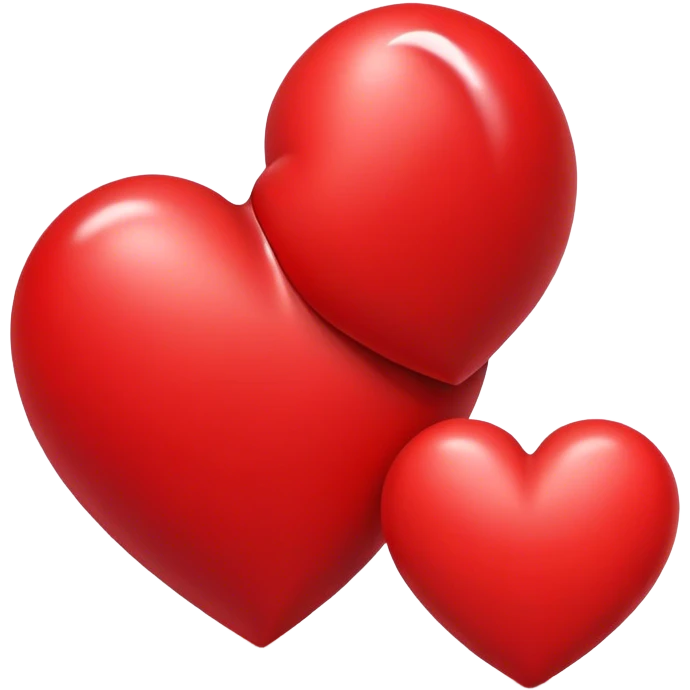 double red heart emoji