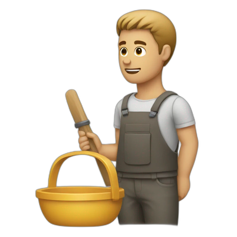 Homme avec une cicatrice  emoji