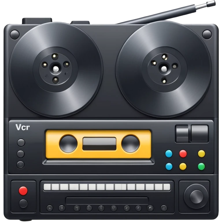 VCR player emoji