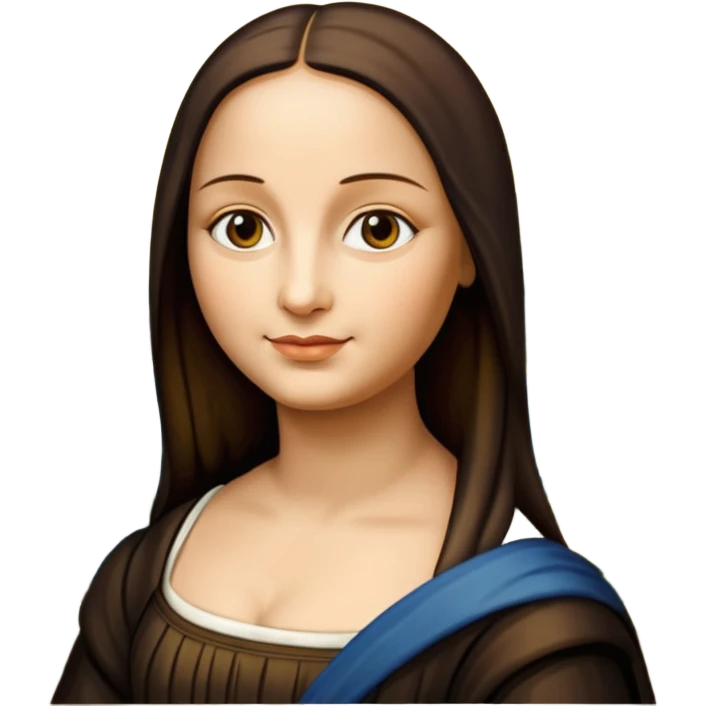 Mona Lisa painting
















 emoji