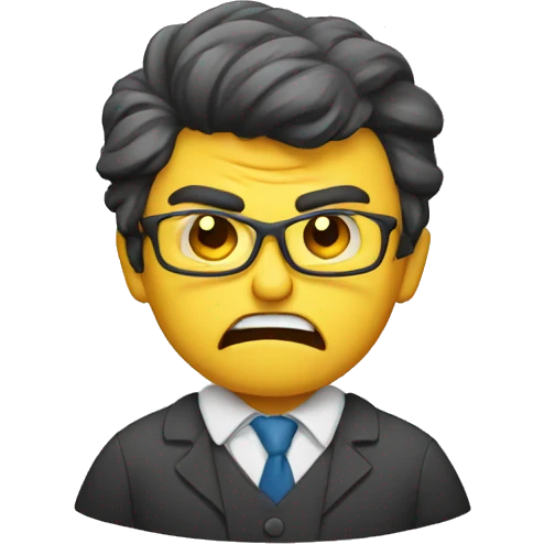 Angry Teacher emoji
