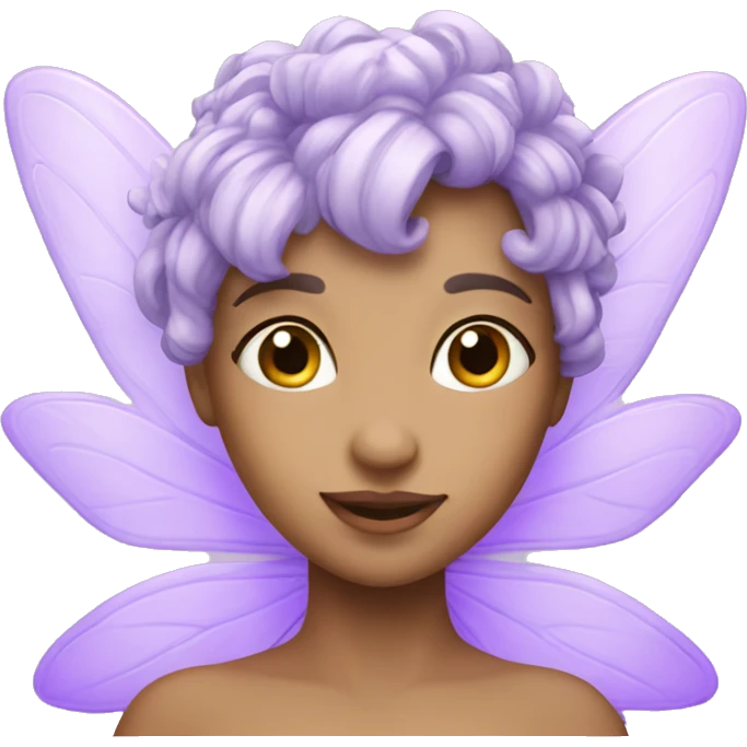lilac fairy  emoji