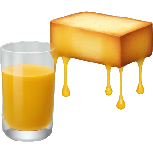 Brique de jus emoji