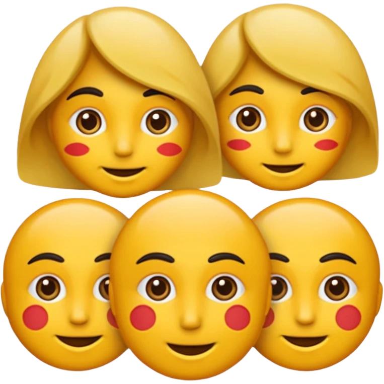 ایموجی لبخند که انگشت اشارشو چسبونده به پیشونی emoji