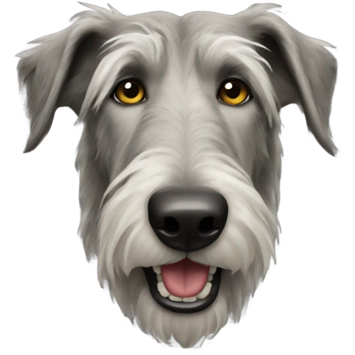 Irish wolfhound dog emoji