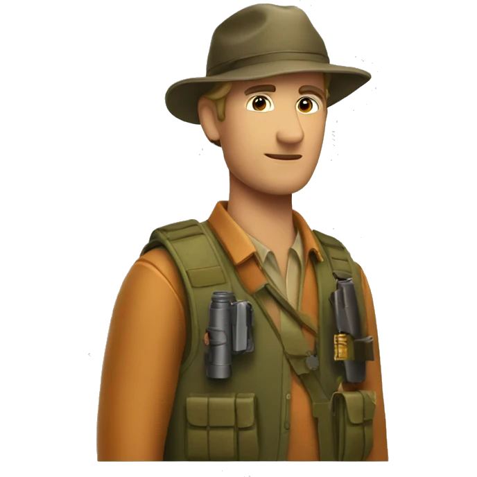Deer hunter emoji