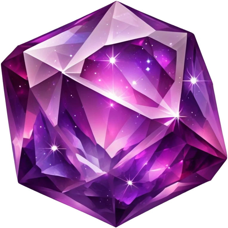 Complex Amethyst-rubby Nebula Galaxy Crystal emoji
