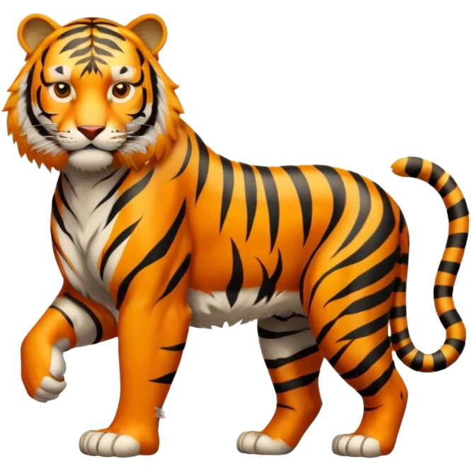 tiger animal full body emoji