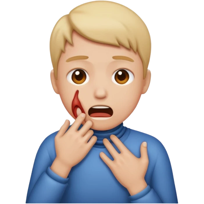 Choking out emoji