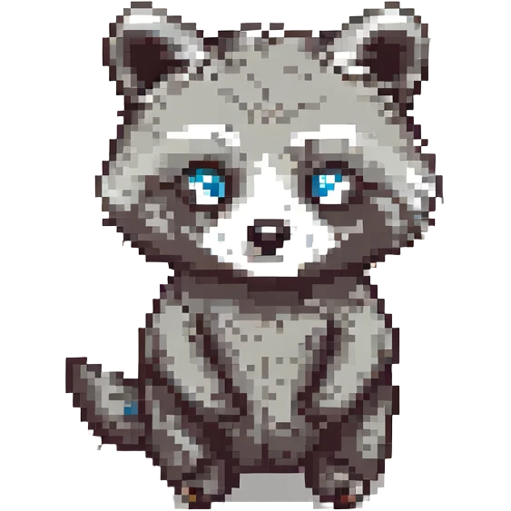 purple raccoon emoji