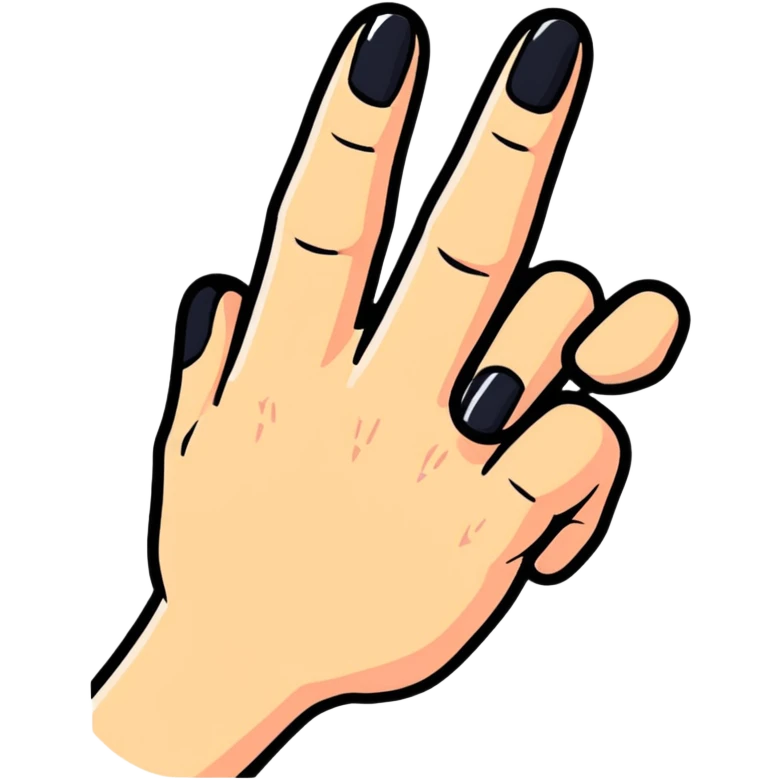little finger emoji