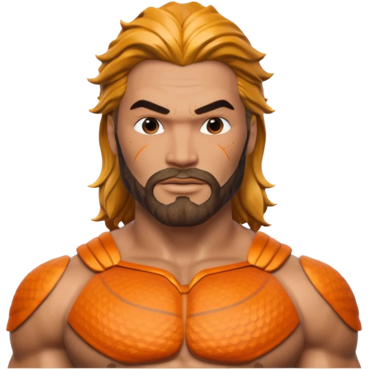 Aquamen head face 3d emoji