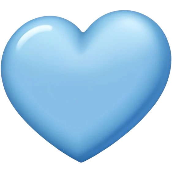 Blue heart with fair emoji