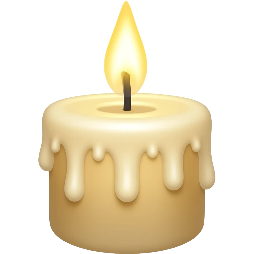 Aura vibe Candle emoji