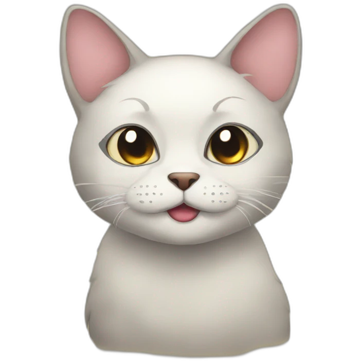 Old cat emoji