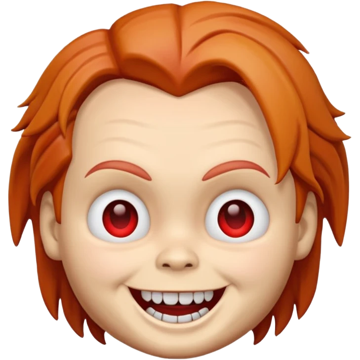Un emojin de chuky emoji