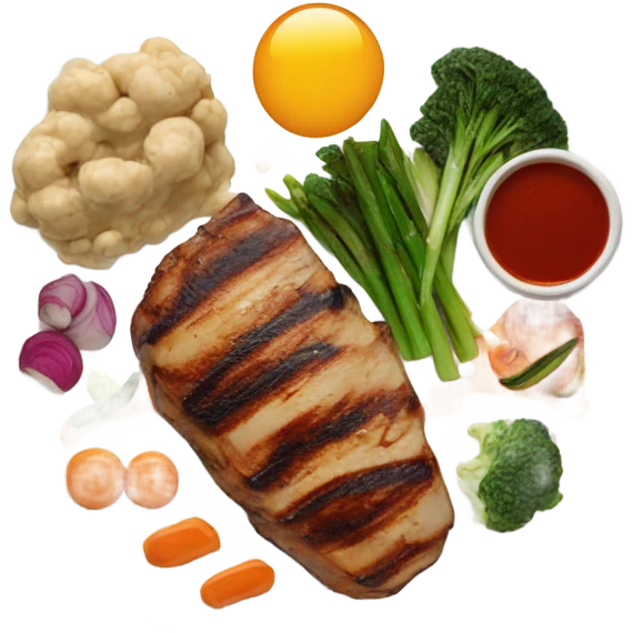 My dinner came out great emoji