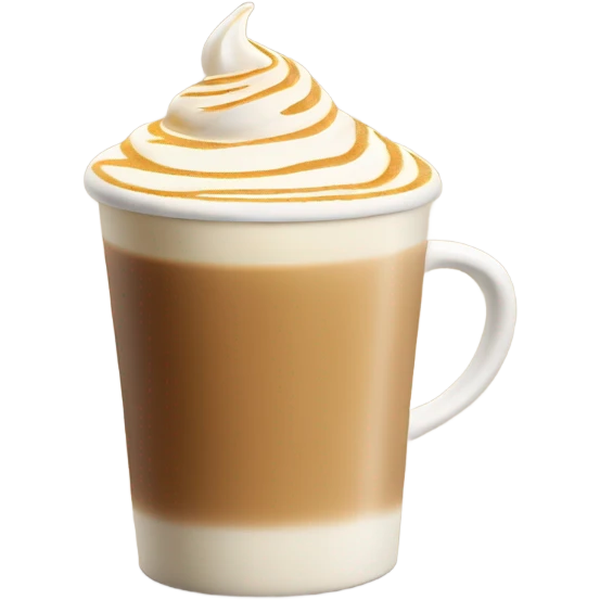 starbucks latte emoji