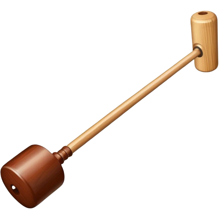 Croquet mallet emoji