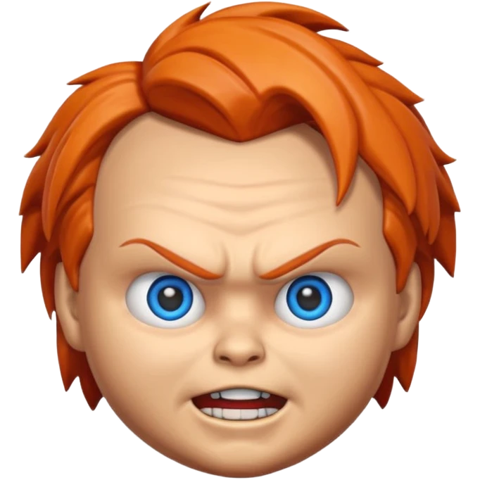 Un emojin de chuky emoji