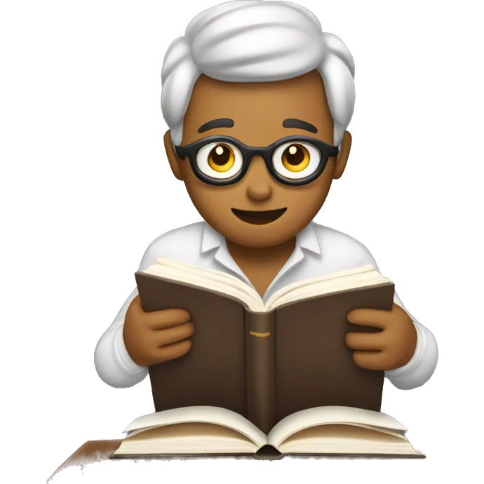 reading a book emoji