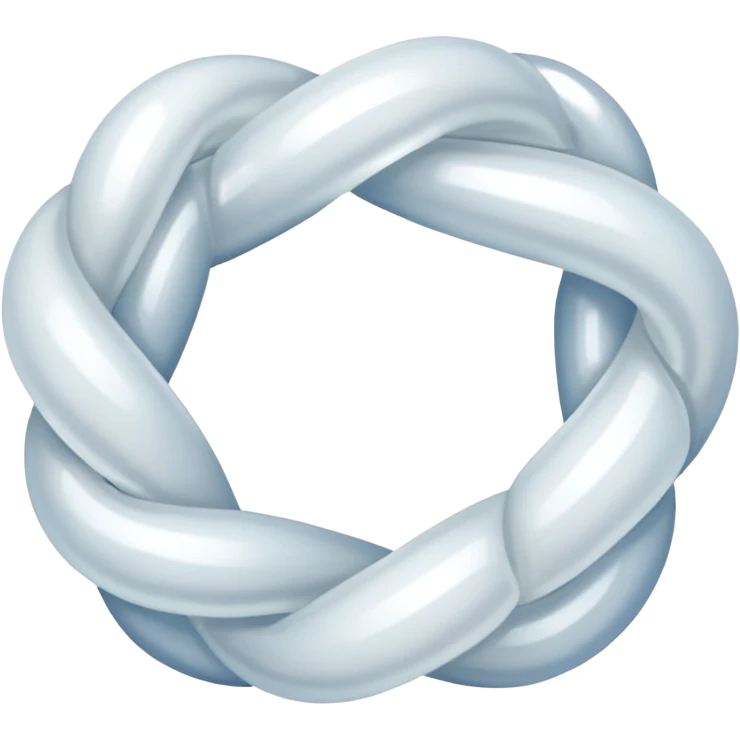 white bead thread  emoji