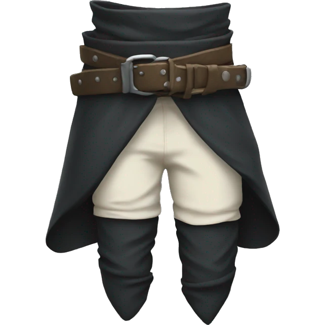 Dagger strapped to thigh  emoji
