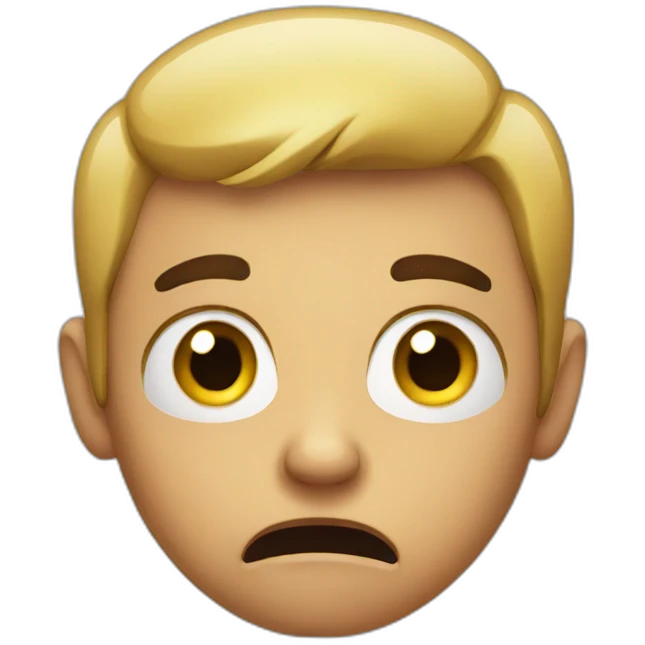 scared emoji