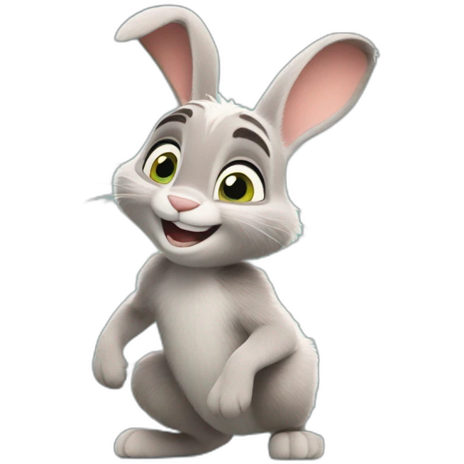 Bunny Hops from Zootopia emoji