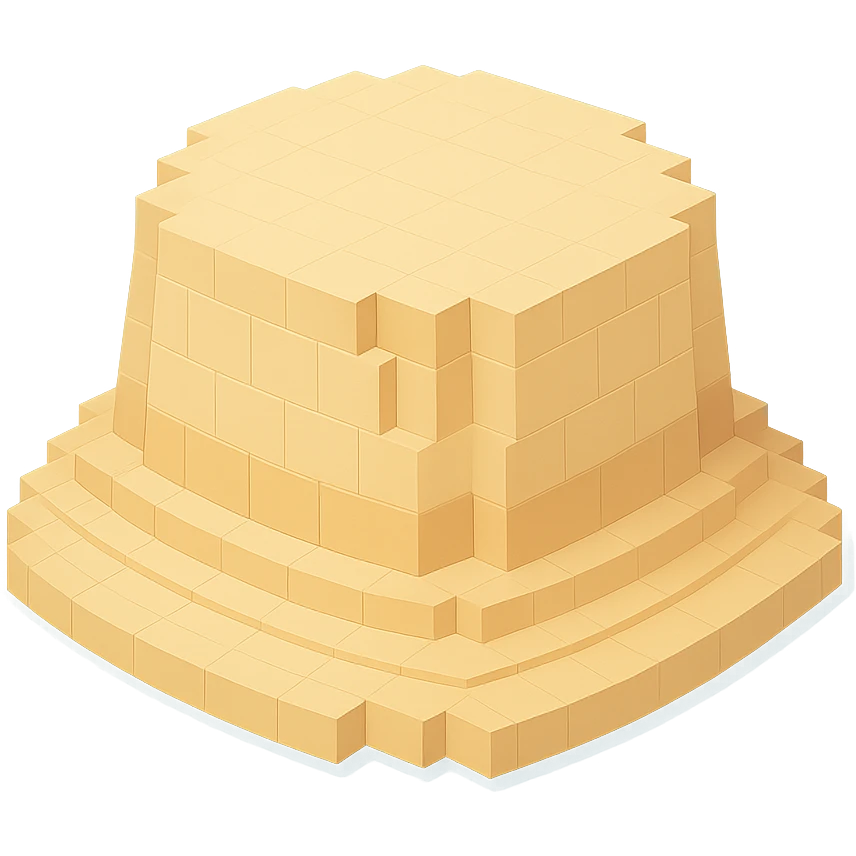 beige Kangol hat emoji