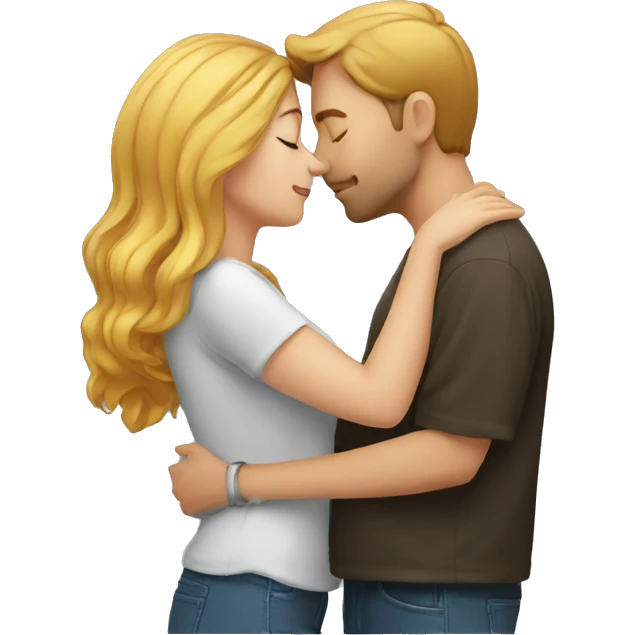 Couple kissing  emoji