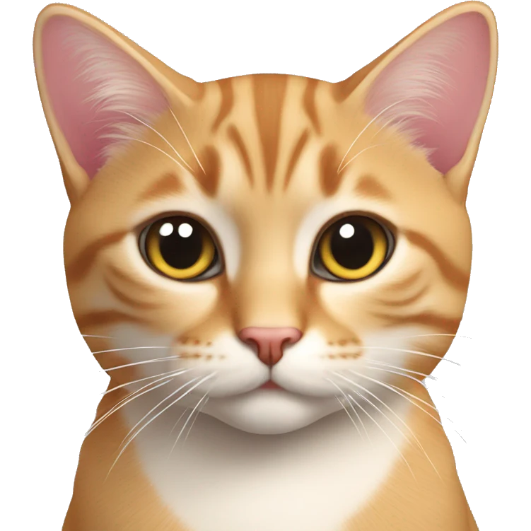 Gato rosado emoji