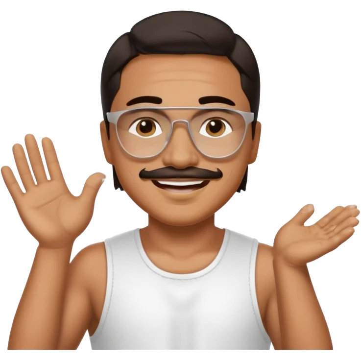 Salt baes hands as he does the salt thing emoji