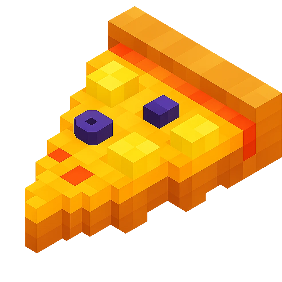 pizza with pineapple and olives emoji
