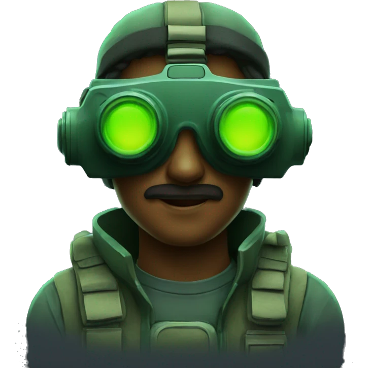 night vision goggles emoji