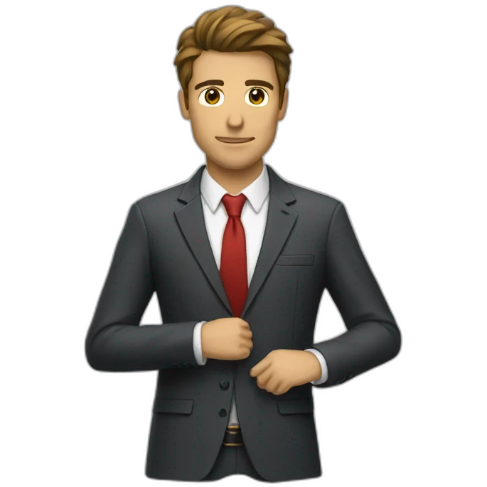 homme blazé qui souffle emoji