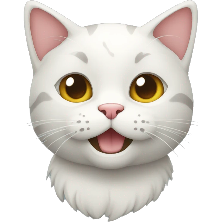 Cat glass happy  emoji