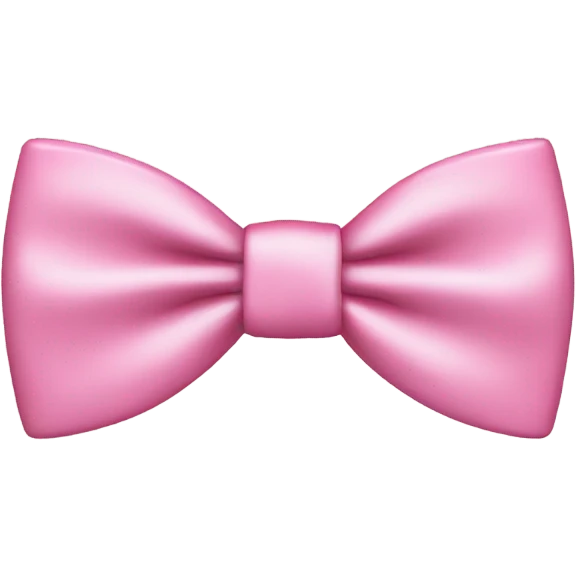 Pink bow tie emoji