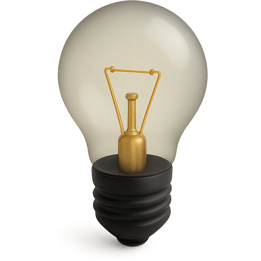 bulb emoji