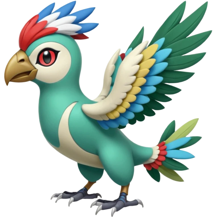 Meloetta-Hawlucha-Xatu-Natu-Swablu-Silvally-Pokémon-Fakémon-fusion-hybrid-creature emoji