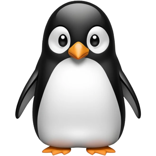 Penguin Very sad emoji